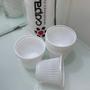 Imagem de 4 Pacotes de Copo de 50ml Branco Copaza ABNT 2002 com 100 unidades