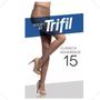 Imagem de 4 Pares Meia Calça Trifil Fio 15 Clássica Adherence com Lycra 6394
