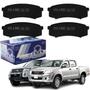 Imagem de 4 Pastilha Freio Traseiro Pajero Full Hilux SW4 Land Cruiser