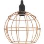 Imagem de 4 Pendentes Aramado Globo Luminária Lustre Teto Retrô Vintage Industrial Balcão Cobre Rose Gold