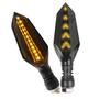 Imagem de 4 Pisca Seta Led Sequencial Moto Universal Cg160 Xre300 Bros