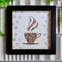 Imagem de 4 Quadros Decorativos Emoldurados Cozinha Cantinho Do Café