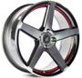 Imagem de 4 rodas gt7 c-spec 2 gol, up / aro 17x7 / (4x100) et35