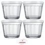Imagem de 4 Tigelas De Vidro Americano Com Tampa 600ml Nadir