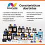 Imagem de 4 Tinta Para HP 2136 2676 3776 3636 664 2,5L BK Pigmentado