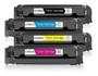 Imagem de 4 Toner Compatível Para Laserjet Color M281fdw M281 M-281