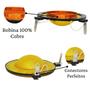 Imagem de 4 Unidades do Reparo Driver Corneta Hdi 320 Fenólico 8 Ohms 100w Rms Reforçado Compatível Com Jbl Selenium