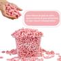 Imagem de 40 Litros Flocos De Proteção Enchimento Biodegradável Rosa