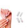 Imagem de 400 Unhas Tips Curvatura C Extra Longa Manicure Natural