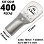 Imagem de 400un Terminal de Compressão Para Cabo de 10mm² Furo M8 SC10-06