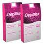 Imagem de 40UN Folhas Prontas P/ Design De Sobrancelhas Rosa Depilflax