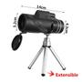 Imagem de 40X60 HD BAK4 Lente óptica Monocular Baixo Nível de Luz Visão Noturna Telescópio telefônico À Prova d'Água