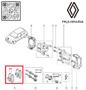 Imagem de 410602192r - pastilha de freio dianteiro r19 rt - 1992 em diante - r19/clio ii/megane i/logan/sandero/symbol