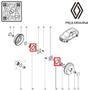 Imagem de 479708794r - kit com 2 aneis coroa do abs traseiro (iman) - 2016 em diante - kwid