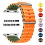 Imagem de 49mm 44mm 45mm 41mm 40mm 38mm Pulseira Para Apple Watch Ultra iWatch Series 9 10 8 7 SE Ocean Belt