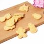 Imagem de 4pcs/set Diy Baking Tools Silicone Biscoito Biscoito Molde Baby Garrafa Molde Fudge Cake Molde