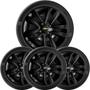 Imagem de 4un Calota ONIX PRISMA AGILE CORSA Aro 15 Black Piano 192cp