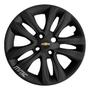 Imagem de 4Un Calota Onix Prisma Agile Corsa Aro 15 Preto Fosco 192Cp