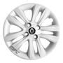 Imagem de 4Un Calota Sandero Logan Megane Aro 15 Prata Com Logo 192Cp
