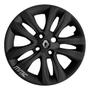 Imagem de 4Un Calota Sandero Logan Megane Aro 15 Preto Com Logo 192Cp