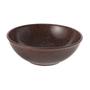 Imagem de 4un Tigela bowl 700ml salada petiscos Marrom Escuro 17cm