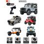 Imagem de 4WD RC Car 24G Controle Remoto off Road LED Light 4X4 Brinquedo De Caminhão De Escalada Para