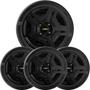Imagem de 4x Calota CELTA CORSA CLASSIC Aro 13 Preto com Logo 132cb