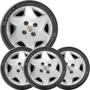 Imagem de 4x Calota Chevrolet Celta Corsa Aro 13 com Emblema 042cb