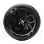 Imagem de 4X Calota Fiat Mobi Argo Idea Aro 14 Preto Com Emblema 291Cb