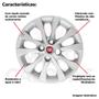 Imagem de 4X Calota Fiat Mobi Argo Palio Aro 14 Com Emblema 293Cb