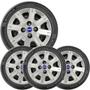 Imagem de 4x Calota Fiat Uno Palio Aro 13 com Emblema 072cb