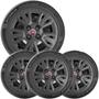 Imagem de 4X Calota Fiat Uno Way Aro 14 Grafite Emblema 079Cb