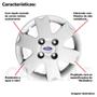 Imagem de 4X Calota Ford Ka Fiesta Aro 13 Com Emblema 033Cb
