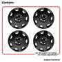 Imagem de 4x Calota GM CORSA CELTA CLASSIC Aro 13 Preto Emblema 118cb