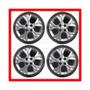 Imagem de 4X Calota Gm Onix Aro 14 2012 A 2021