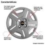 Imagem de 4X Calota Gm Onix Prisma Aro 14 Grafite Emb 194Cb