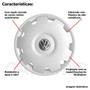 Imagem de 4x Calota jogo VW GOL PARATI G3 G4 Aro 13 com Emblema 573ar