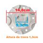 Imagem de 4x Calota Miolo Centro Roda Vw Fox 4 Furos Big Brw270