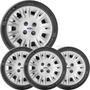 Imagem de 4X Calota New Fiesta Hatch Sedan Aro 15 Com Emblema 123Cp