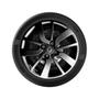 Imagem de 4x Calota SANDERO LOGAN Aro 15 BLACK com Logo Relevo 6005