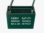 Imagem de 4x Capacitor Partida 8uf/450v Fio 47x23x35mm Cbb61
