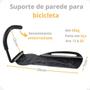 Imagem de 4x Ganchos Suportes Parede Bike Resistente Kit P/ Pendurar Bicicleta MTB