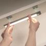 Imagem de 4x Luminária Led Com Sensor De Movimento Recarregável 60cm