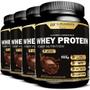 Imagem de 4X Whey Protein Power Nutrition Chocolate Hf Suplementos