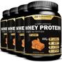 Imagem de 4X Whey Protein Power Nutrition Doce De Leite 900G