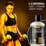 Imagem de 4x x-carnitine atena 2300 + cromo 480ml limão hf suplements