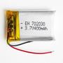 Imagem de 5 Baterias Gps Mp3 Fone Caneta 400 Mah 2 Fios  3,7v