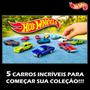 Imagem de 5 Carrinhos Hot Wheels Sortidos Sem Repetidos Matel Caixa Coleção Miniatura Ferro Hotwheels