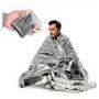 Imagem de 5 Cobertor Manta Térmica Aluminizado Isolante Emerg Resgate
