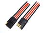 Imagem de 5 Conector 4 Vias com Fio 4,0 mm Chicote Plug Para Caixa Som
